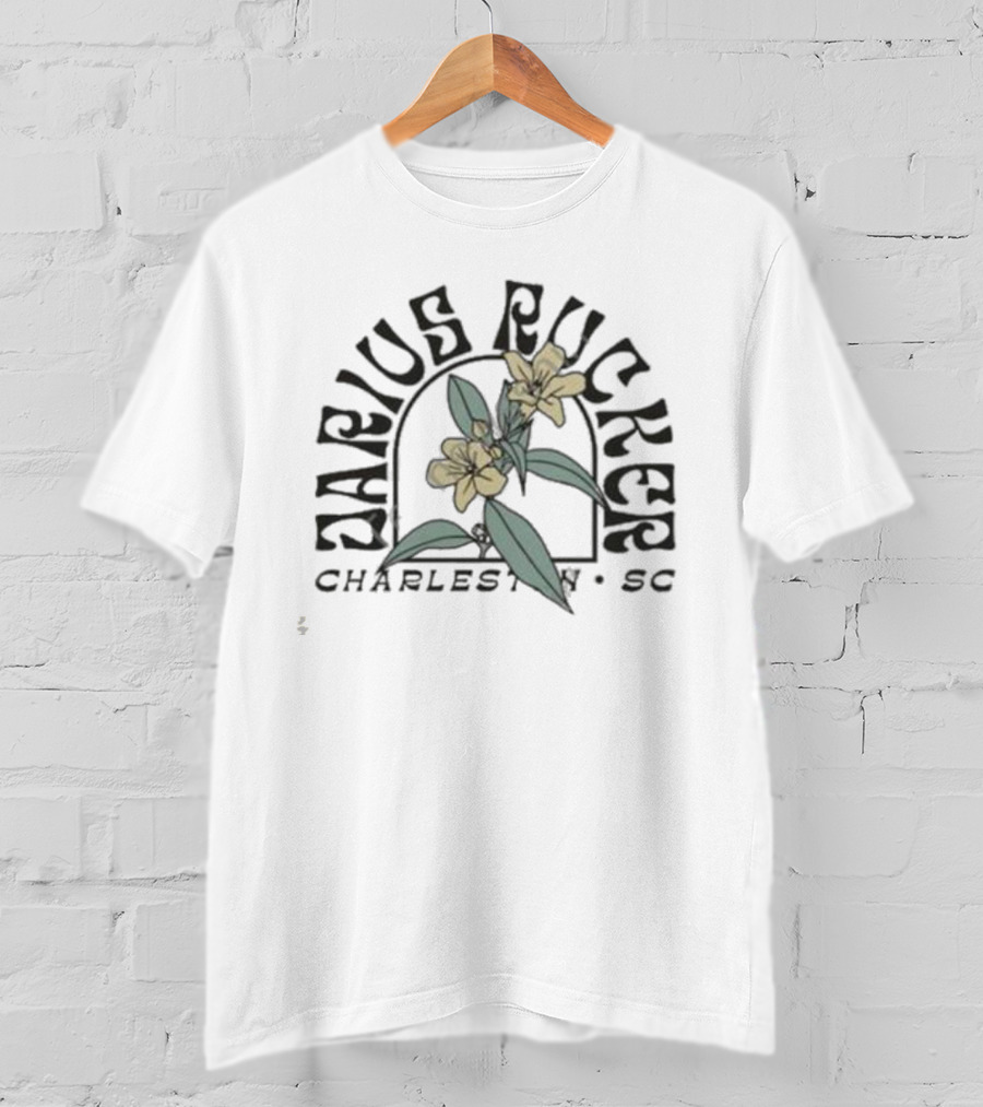 Fagus River Charleston SC Floral Blossoms T-Shirt