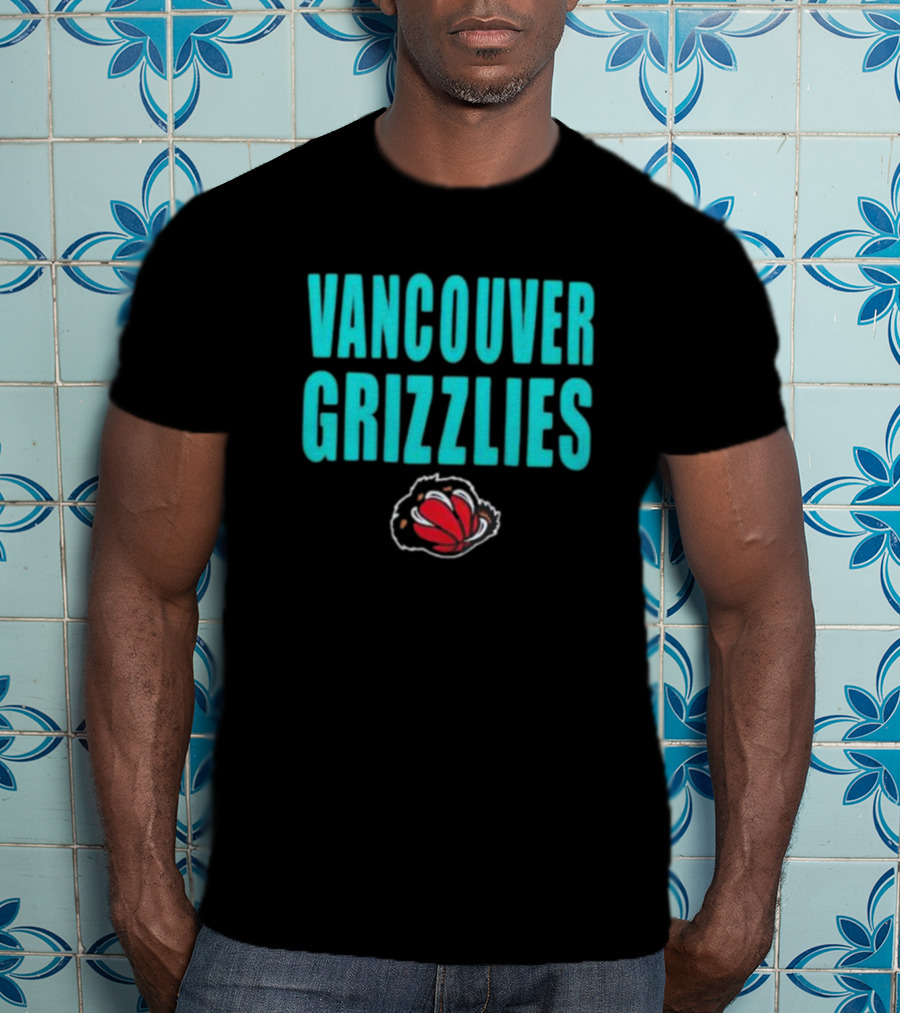 Vancouver Grizzlies Mitchell Ness Hardwood Classics Legendary Slub	 T-Shirt