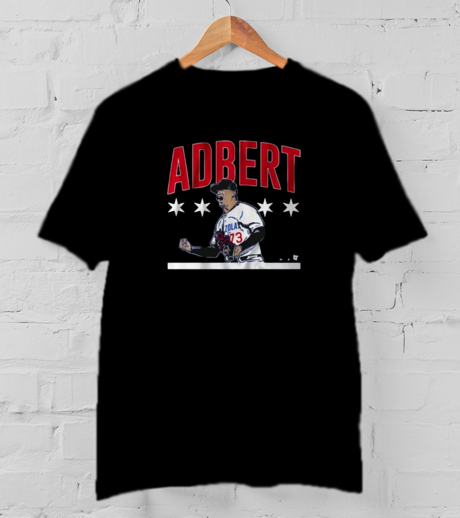 Adbert Alzolay Fist Pump Baseball Star Number 73 T-Shirt
