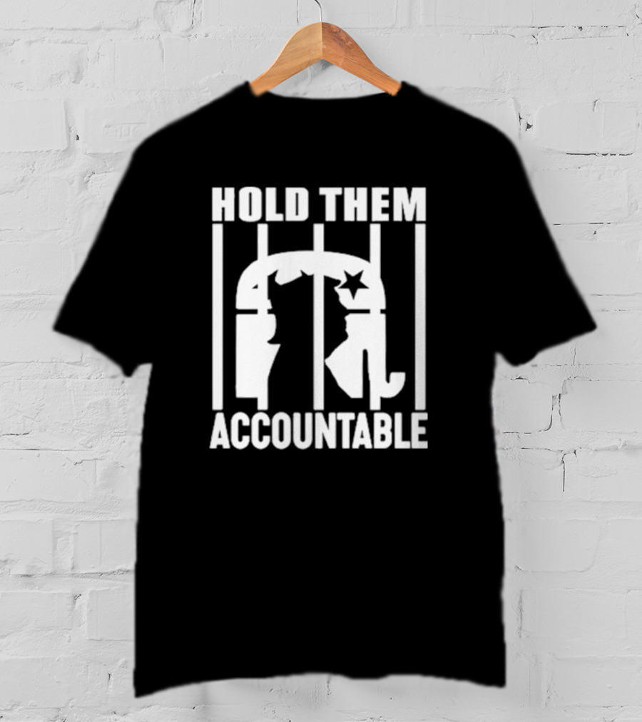 Hold Them Accountable Republican Elephant Jail Bars T-Shirt