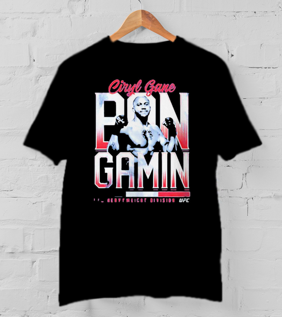 Ciryl Gane Bon Gamin Heavyweight Division UFC T-Shirt