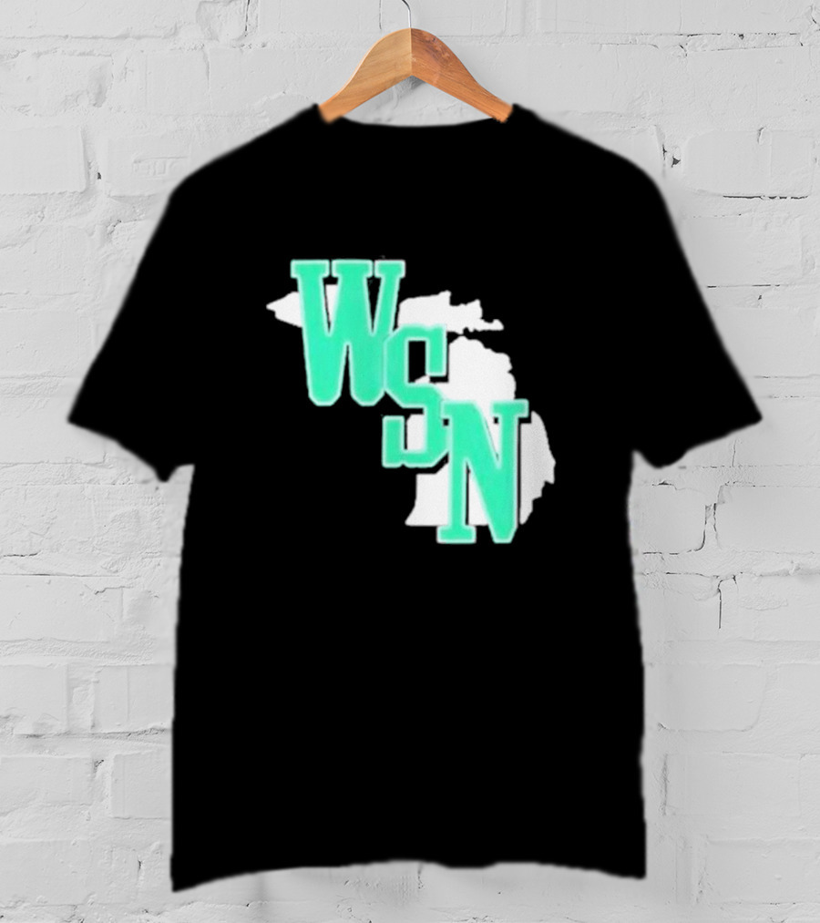 WSN Woodward Sports Michigan Text T-Shirt