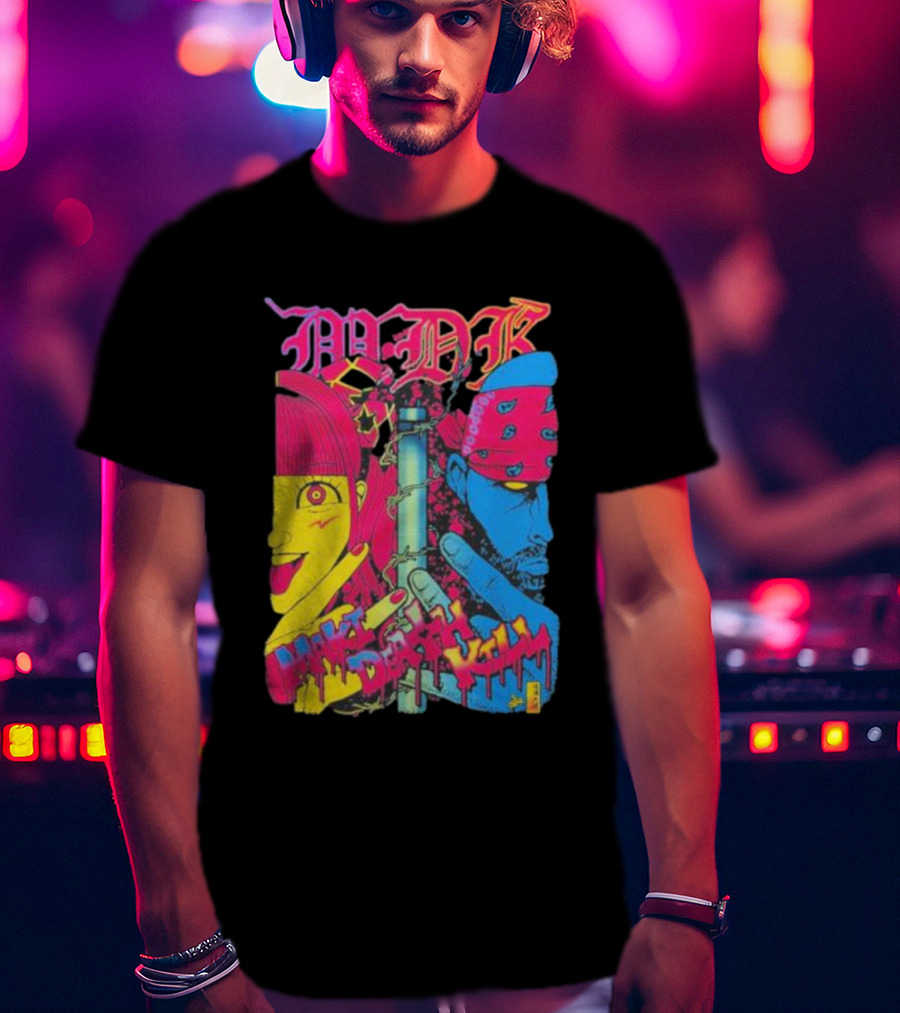 GCW Maki Death Kill Neon T-Shirt