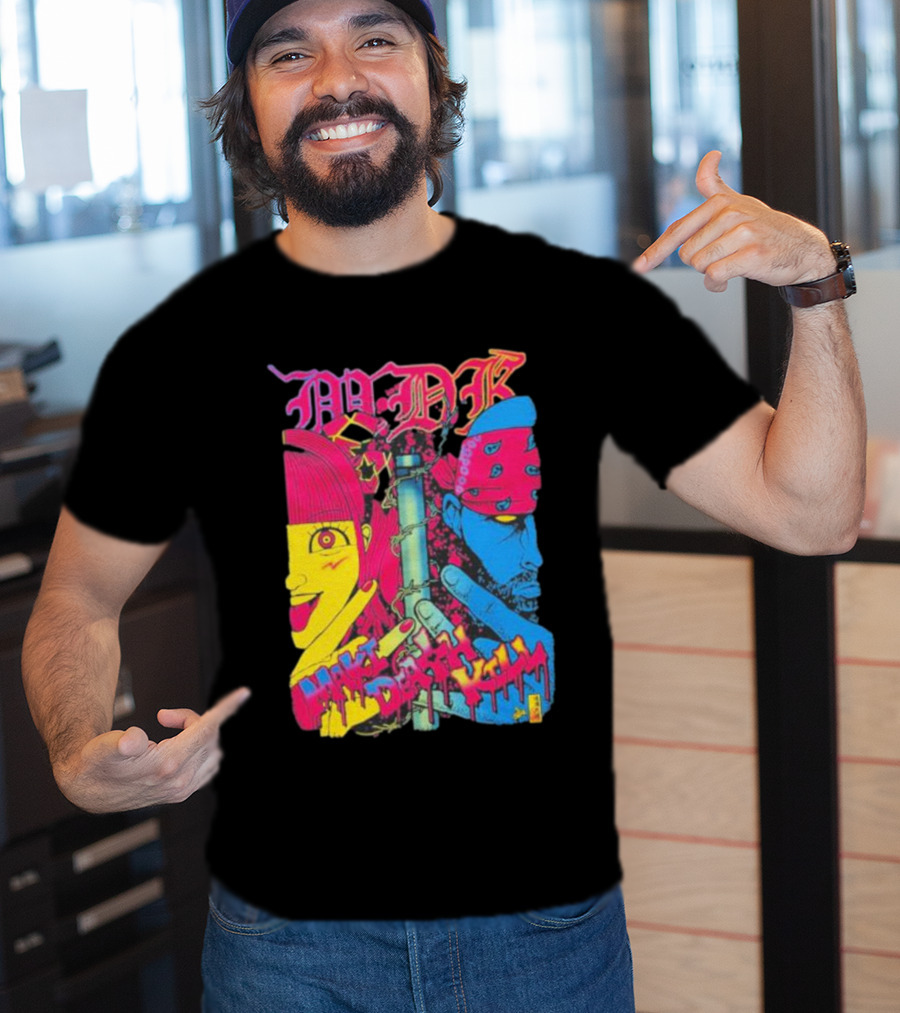 GCW Maki Death Kill Neon T-Shirt