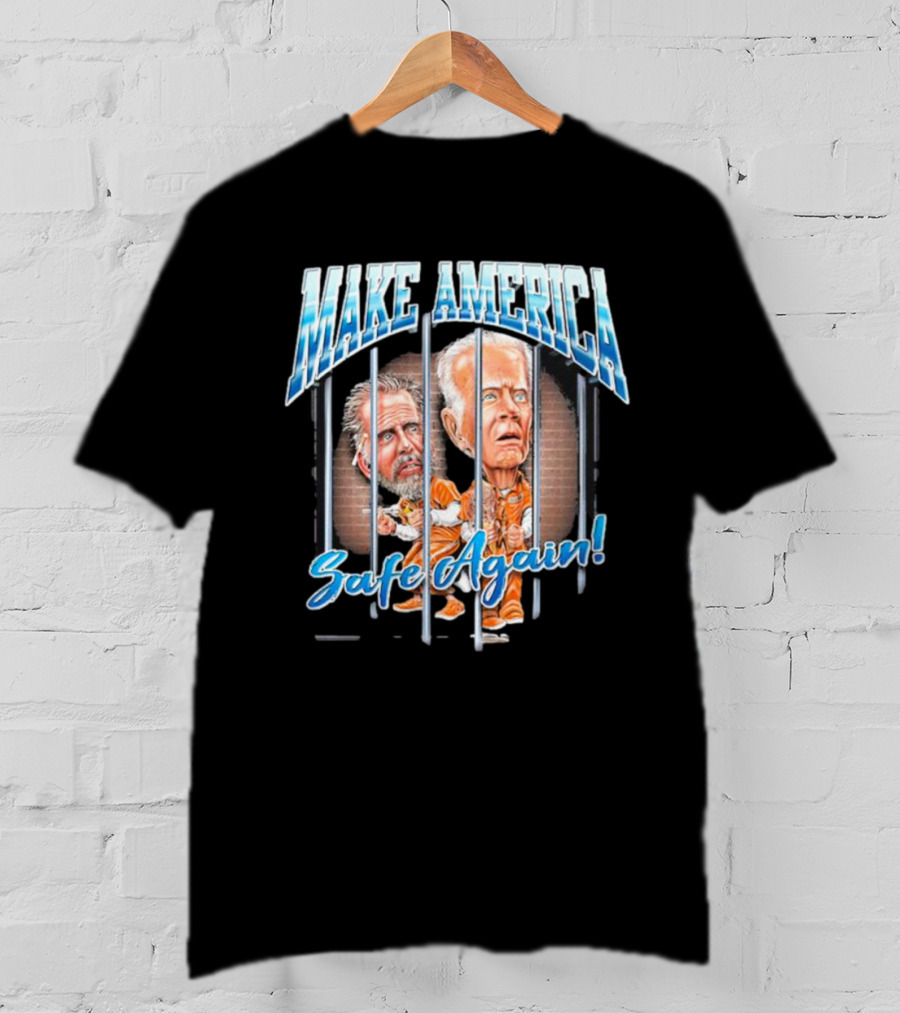 Make America Safe Again Shopdonjr Jail T-Shirt