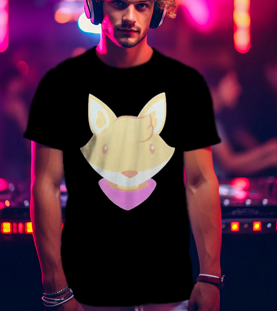 Transgender Positive Tunic Fox Head T-Shirt