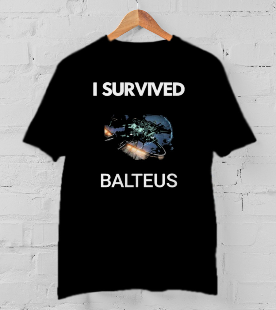 I Survived Balteus Video Game Boss Battle Achievement T-Shirt