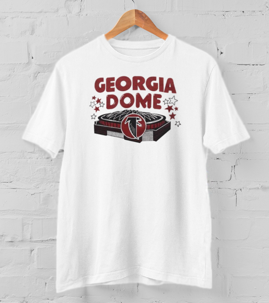 Atlanta Falcons Georgia Dome Stadium Stars T-Shirt