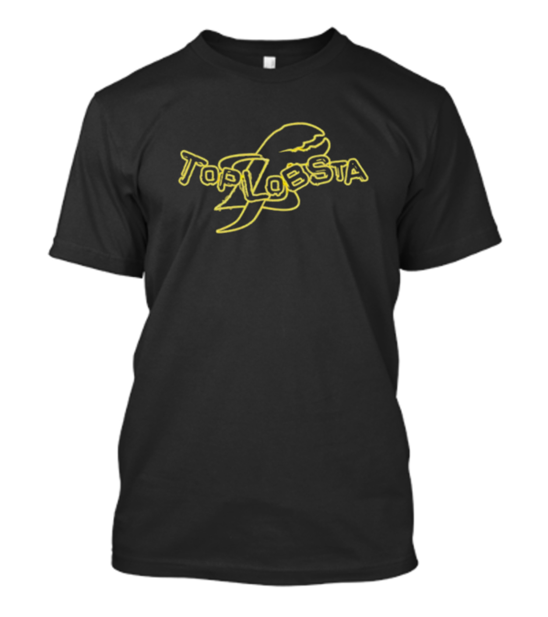 Toplobsta Neon Lobster Claw T-Shirt
