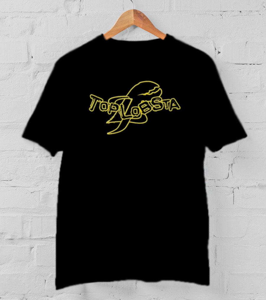 Toplobsta Neon Lobster Claw T-Shirt