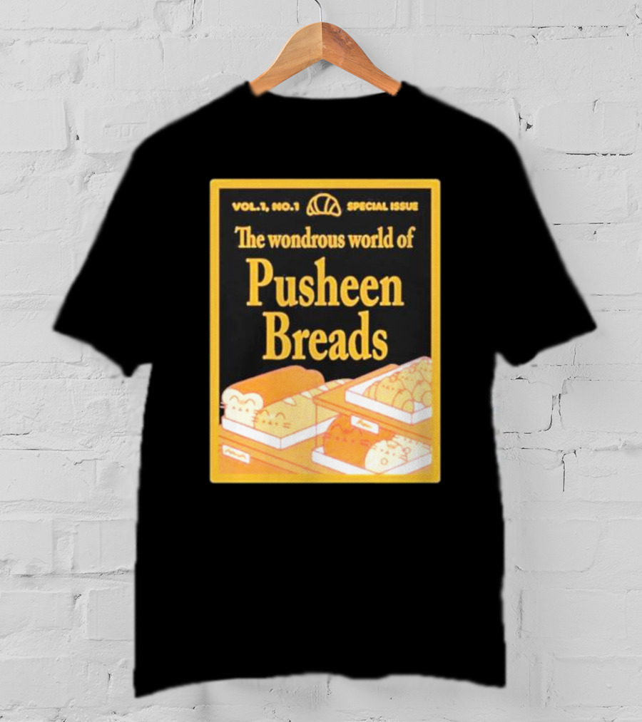 Vol. 1 No. 1 Special Issue The Wondrous World Of Pusheen Breads T-Shirt