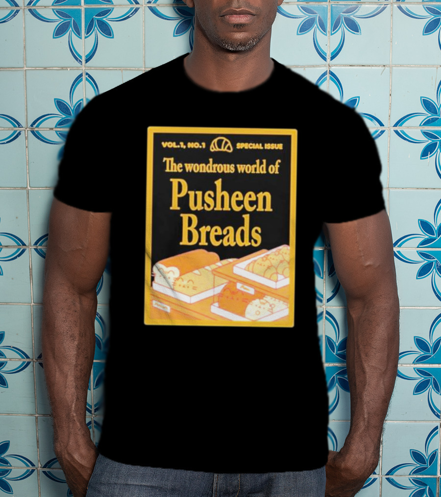 Vol. 1 No. 1 Special Issue The Wondrous World Of Pusheen Breads T-Shirt