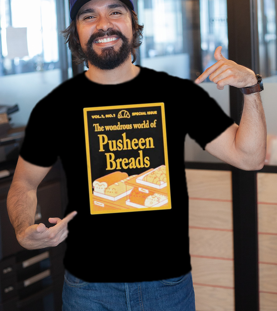 Vol. 1 No. 1 Special Issue The Wondrous World Of Pusheen Breads T-Shirt