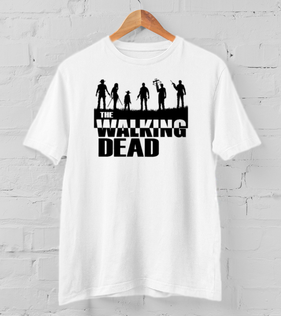 The Walking Dead Characters Silhouette Collection T-Shirt