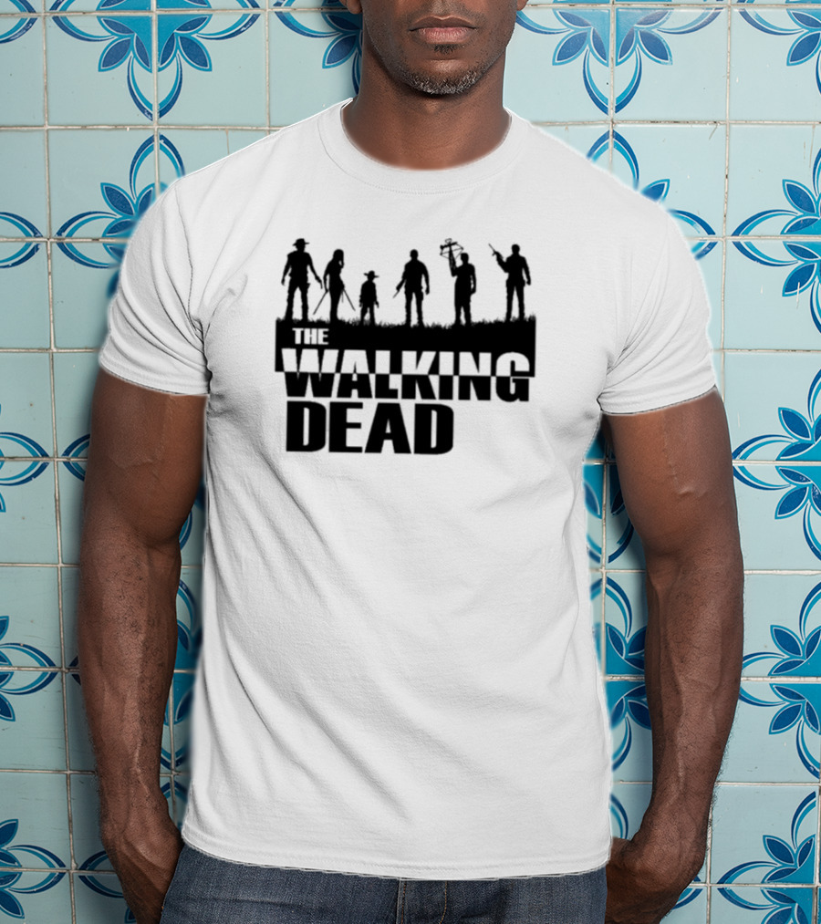 The Walking Dead Characters Silhouette Collection T-Shirt