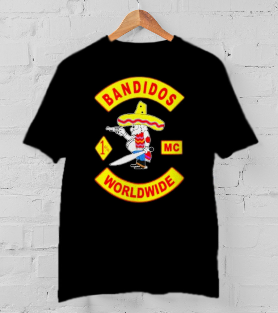 Bandidos 1% MC Worldwide T-Shirt