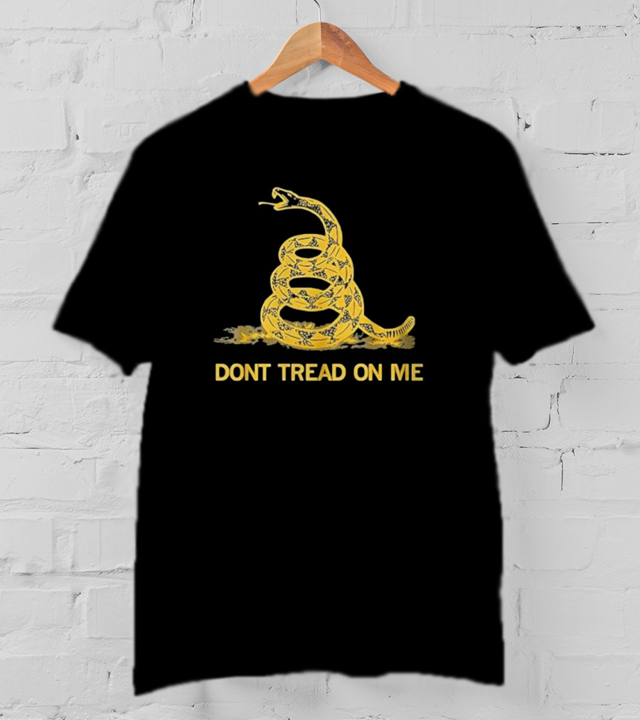 Gadsden Flag Don't Tread On Me Revolutionary War Flag Second Amendment T-Shirt
