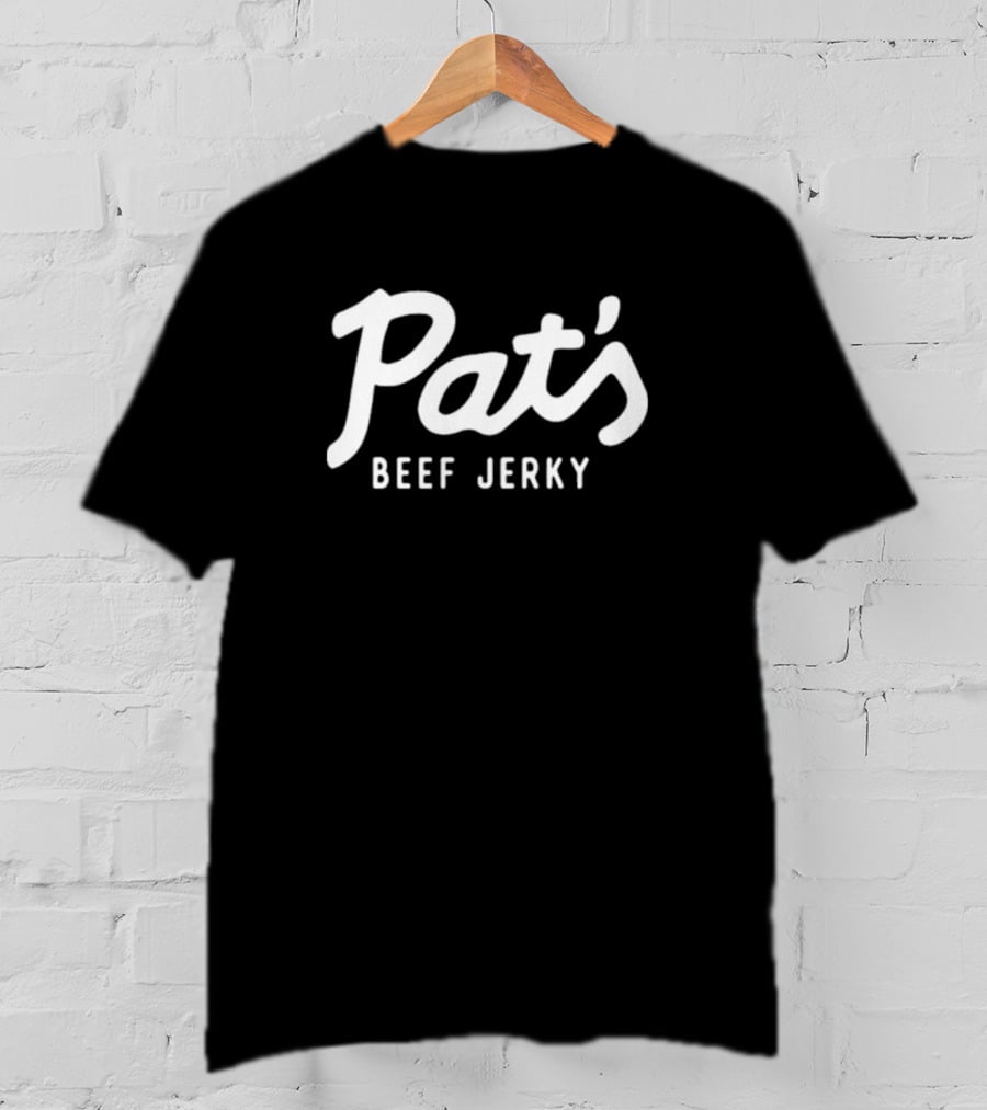 Pat's Beef Jerky Script T-Shirt
