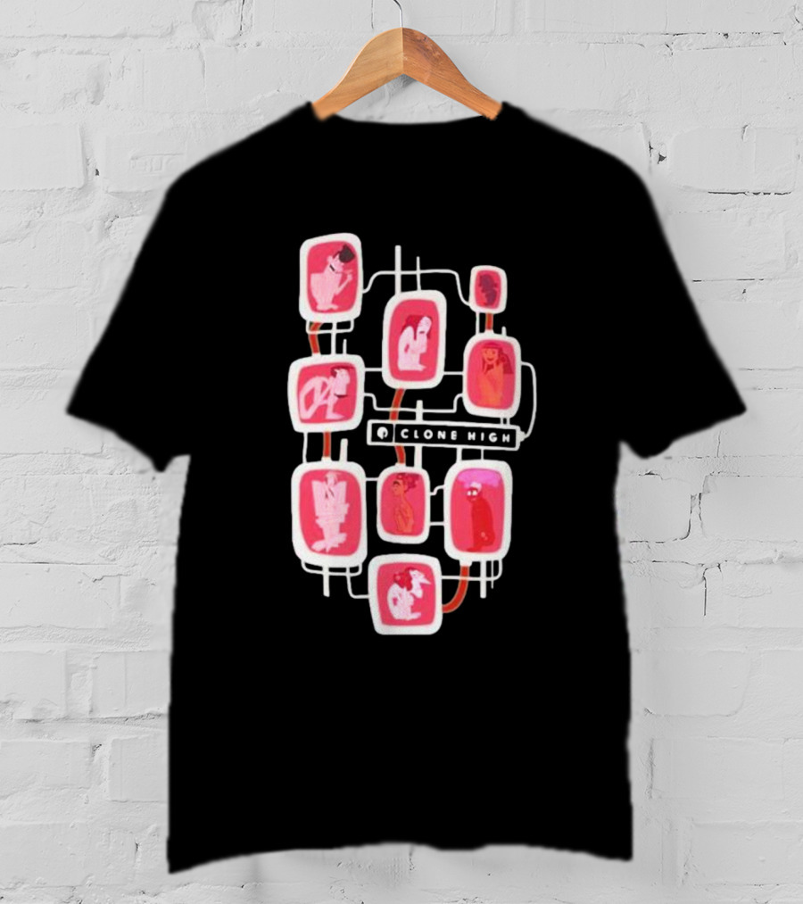 Clone High Character Pods Network Derose T-Shirt