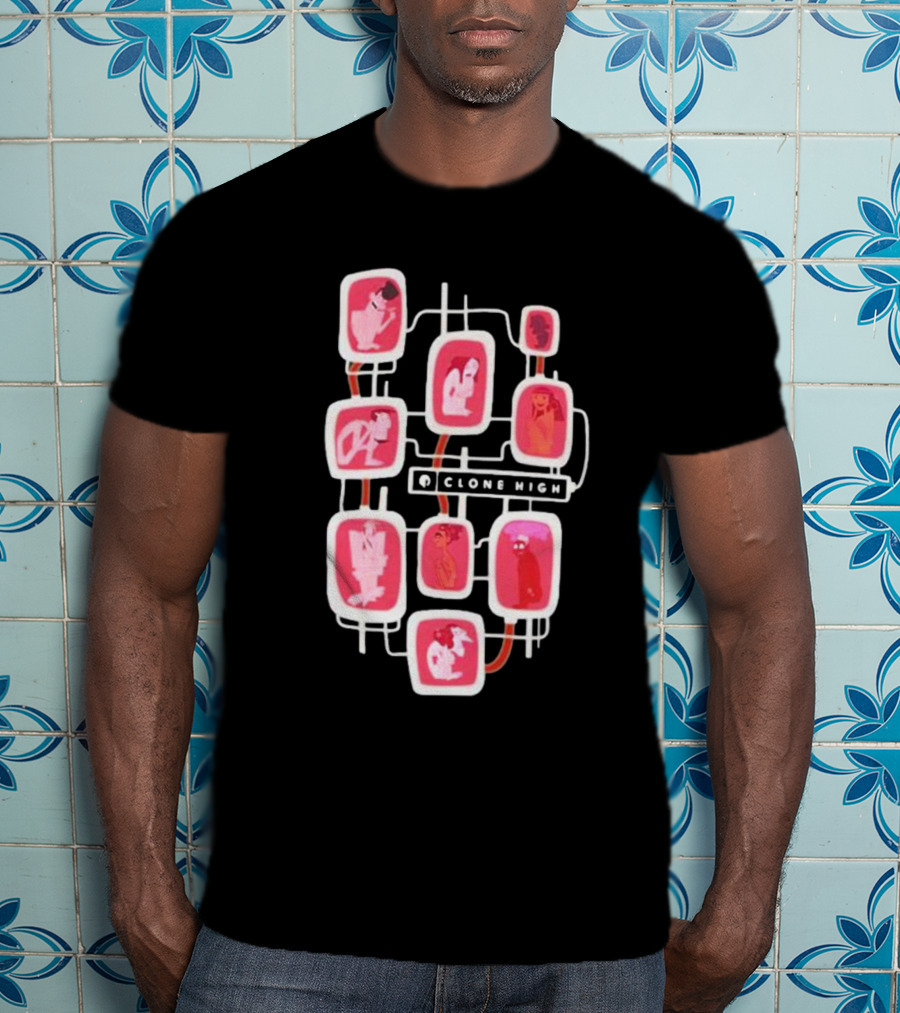 Clone High Character Pods Network Derose T-Shirt