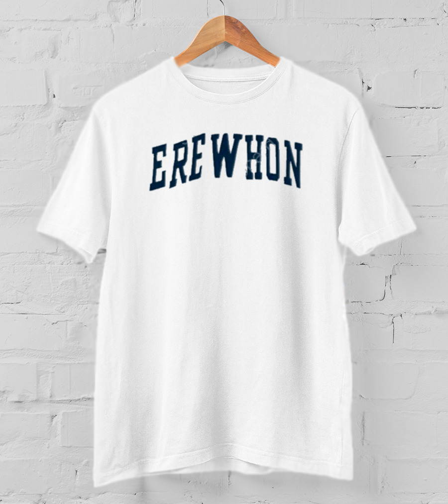 Erewhon Sport White Fitness Athletic Wear T-Shirt