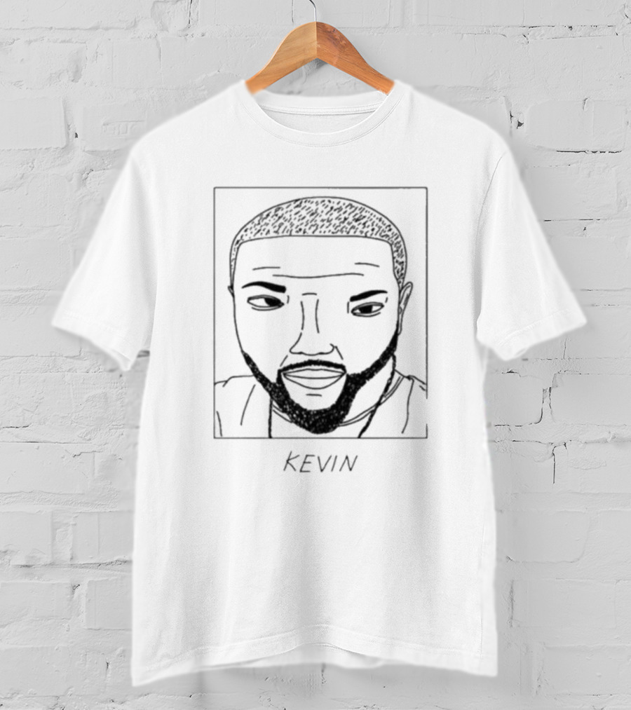 Kevin Hart Sketch Portrait Drawing T-Shirt