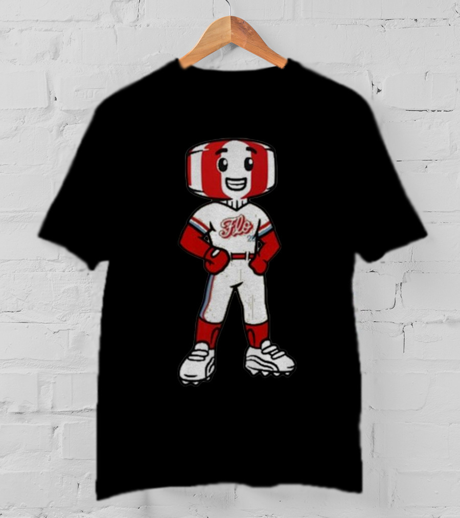 Florence Y’alls Flo Baseball Mascot Character T-Shirt