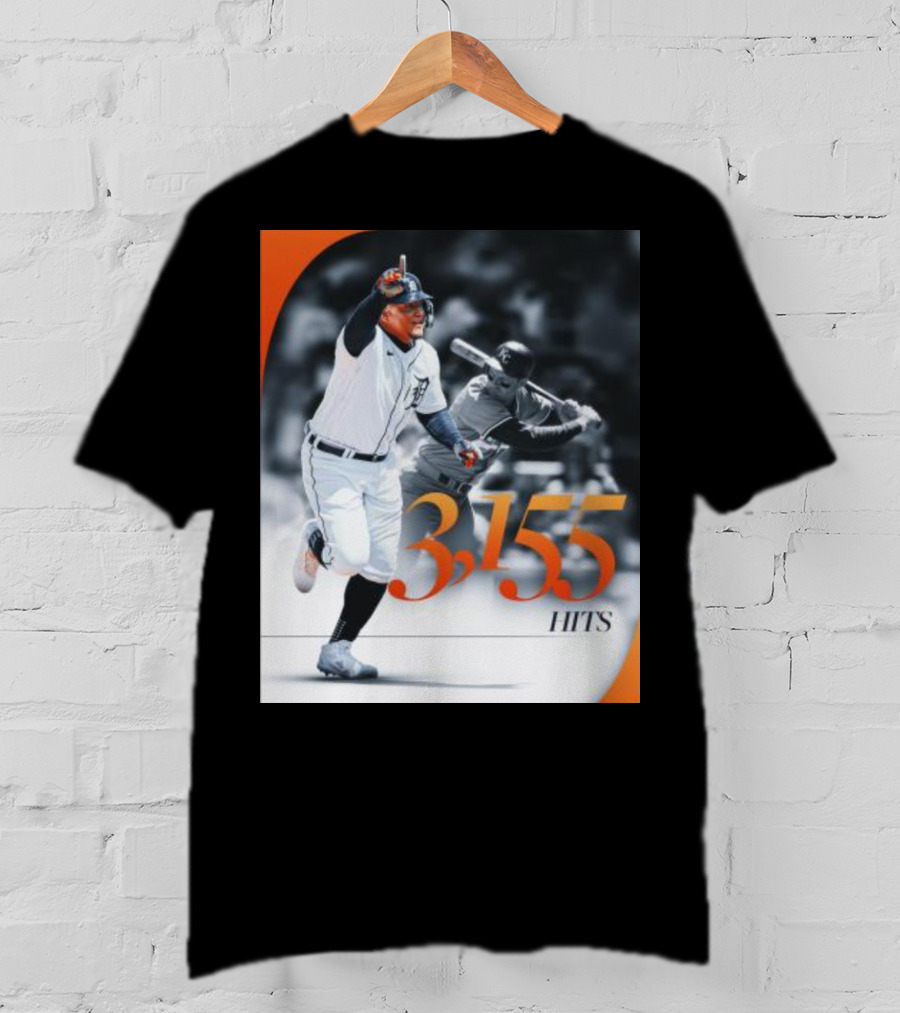 Miguel Cabrera 3155 Hits T-Shirt