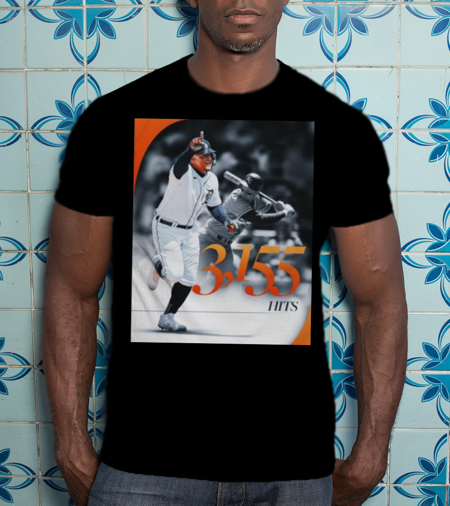 Miguel Cabrera 3155 Hits T-Shirt