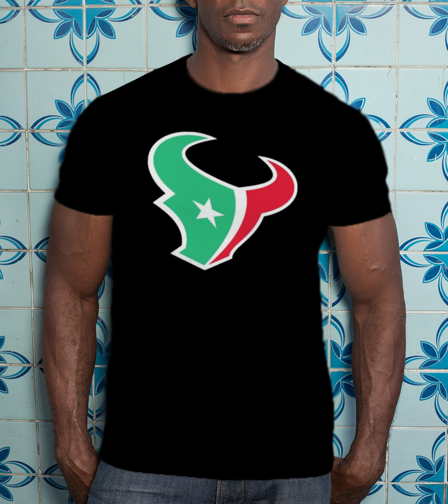 Houston Texans Black Clásico Regio Franklin '47 Mexico-Inspired T-Shirt