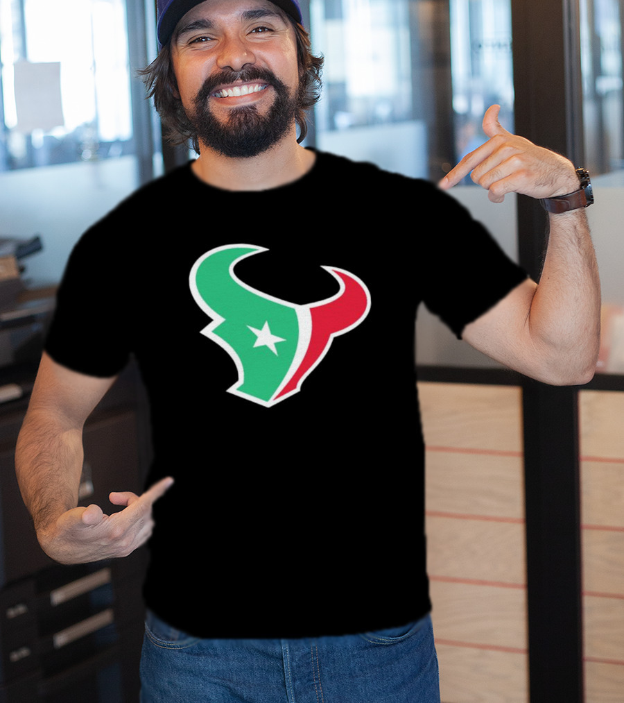 Houston Texans Black Clásico Regio Franklin '47 Mexico-Inspired T-Shirt
