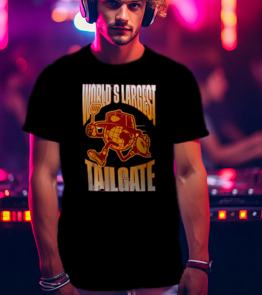 Kansas City Chiefs World's Largest Tailgate Prime Time Starter T-Shirt