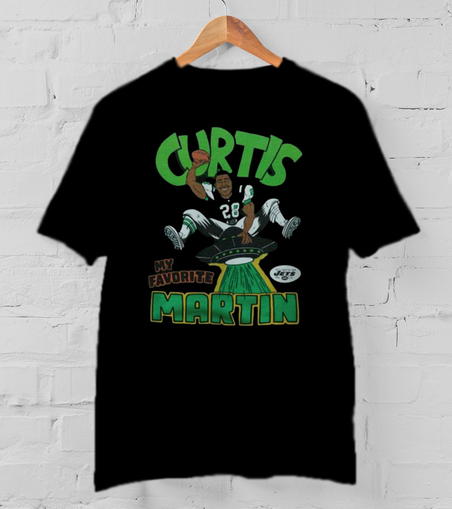 Curtis Martin My Favorite New York Jets 28 T-Shirt