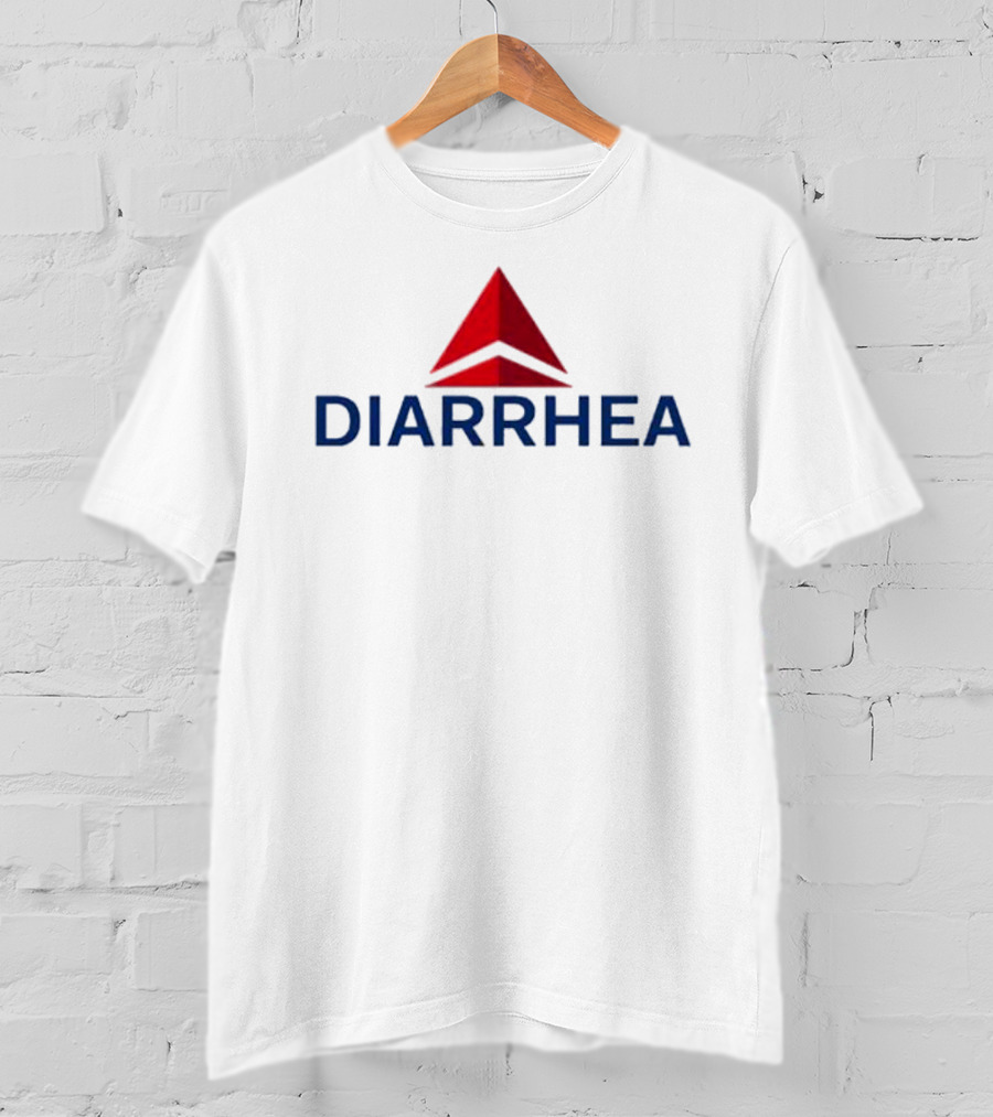 Delta Airlines Parody Diarrhea T-Shirt