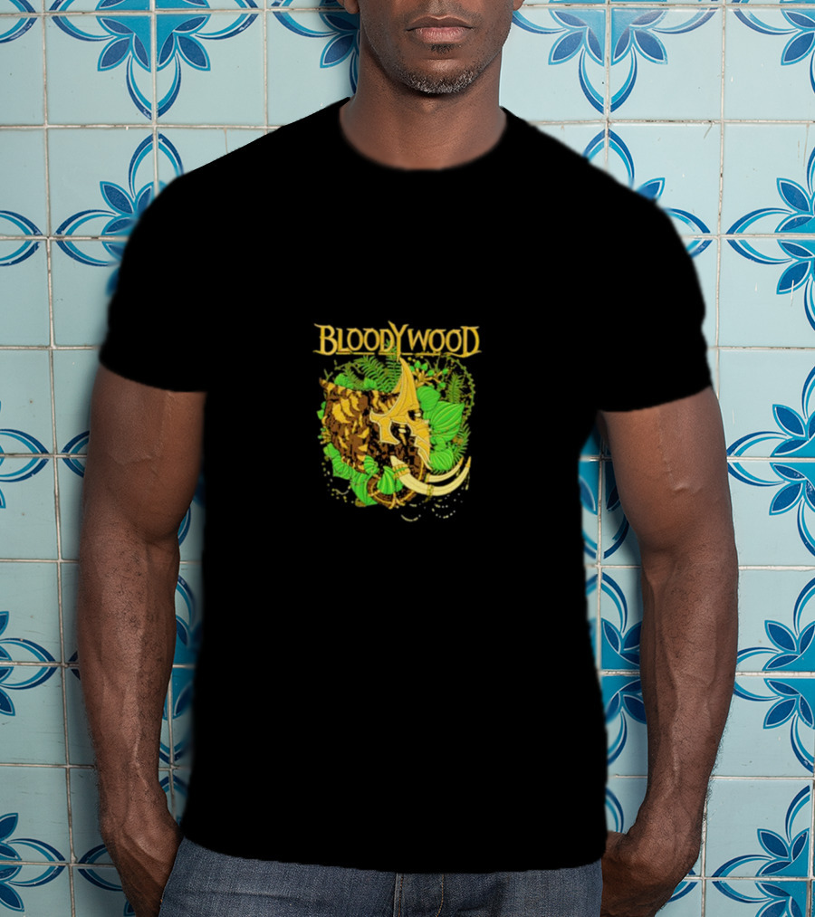 Bloodywood Band Jungle Theme Mask T-Shirt