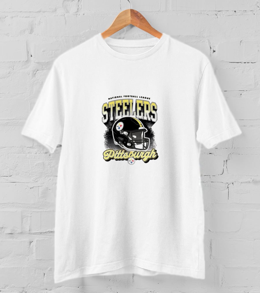 National Football League Steelers Pittsburgh Helmet T-Shirt