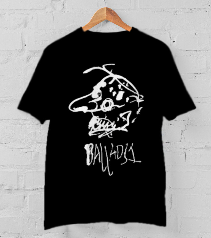 Ballads Anger Sketch Face T-Shirt