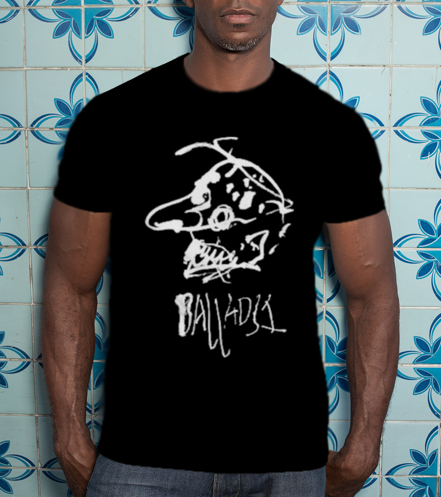 Ballads Anger Sketch Face T-Shirt