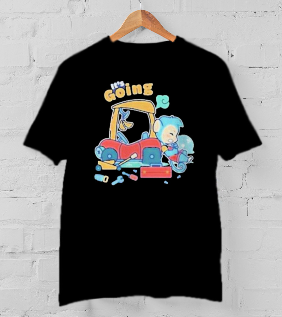 It's Going Car Mechanic Monkey With Tools T-Shirt