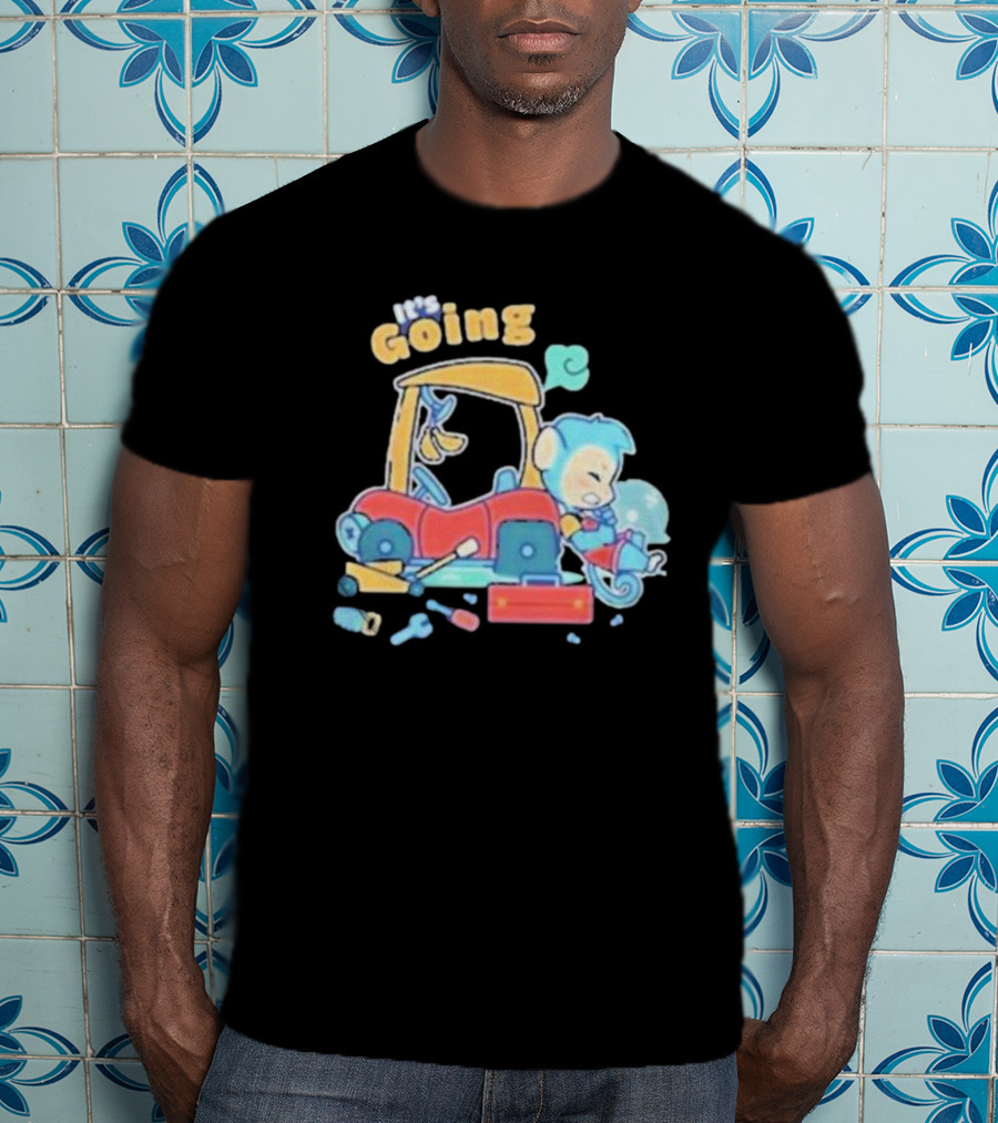 It's Going Car Mechanic Monkey With Tools T-Shirt