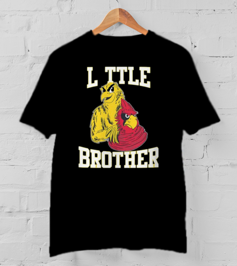 L Ttle Brother Yellow Red Birds T-Shirt