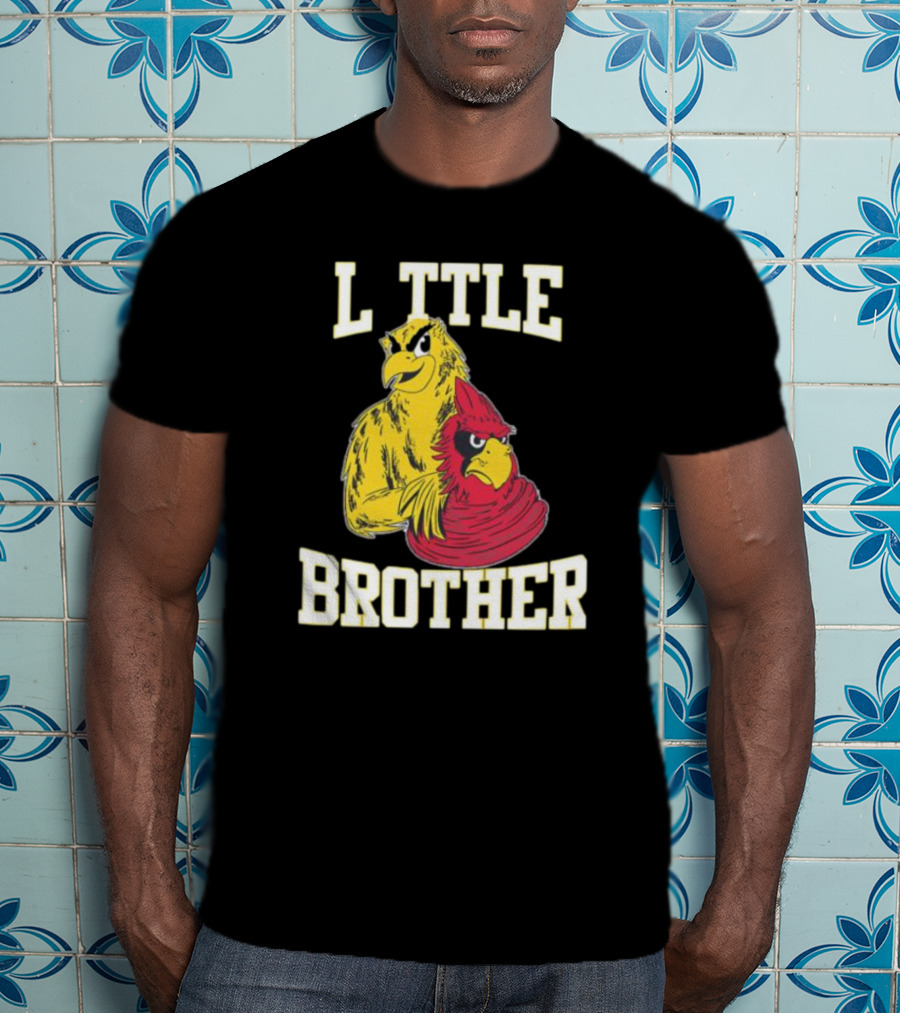 L Ttle Brother Yellow Red Birds T-Shirt