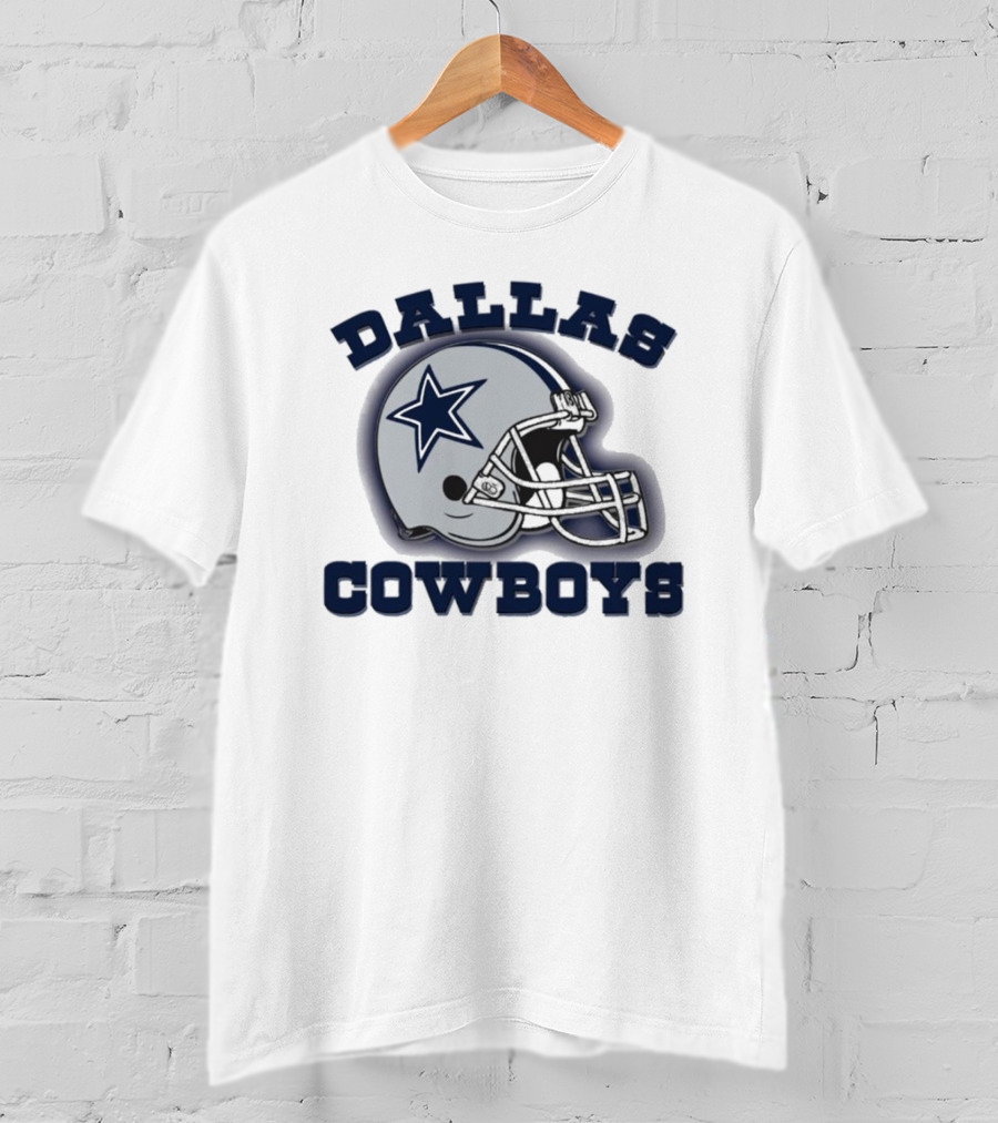 Dallas Cowboys Football Vintage Dallas Football Helmet Trendy Dallas Football Gifts For Cowboys Fans T-Shirt