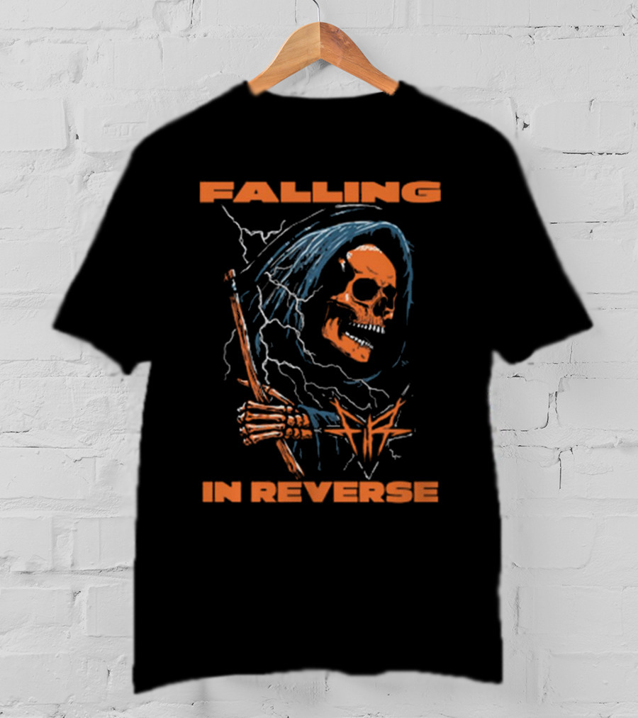 Falling In Reverse Grim Reaper Lightning T-Shirt