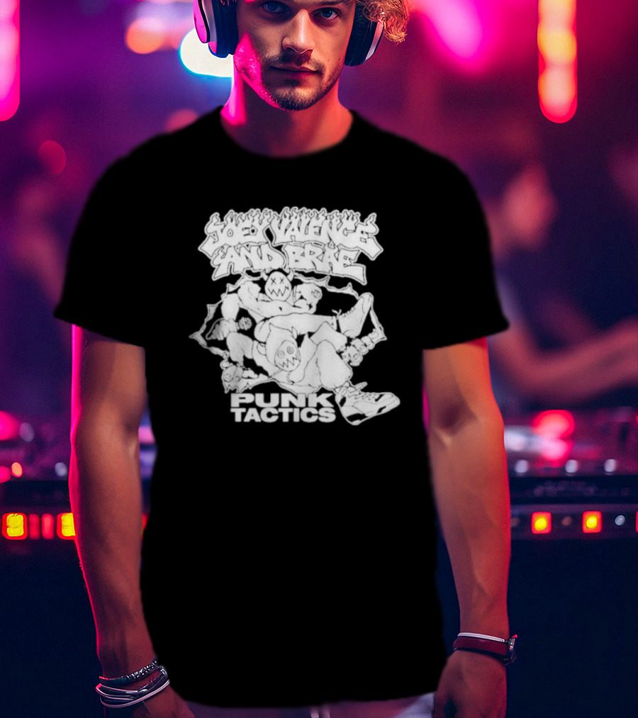 Joey Valence And Brae Punk Tactics Graffiti Character Duo T-Shirt