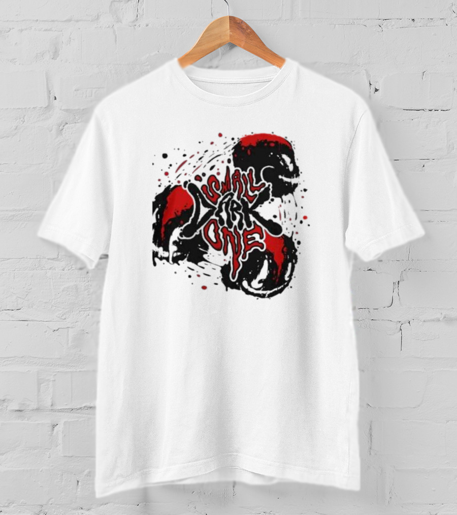Small Dark One Ink Lil Darkie Symbolic Red And Black T-Shirt