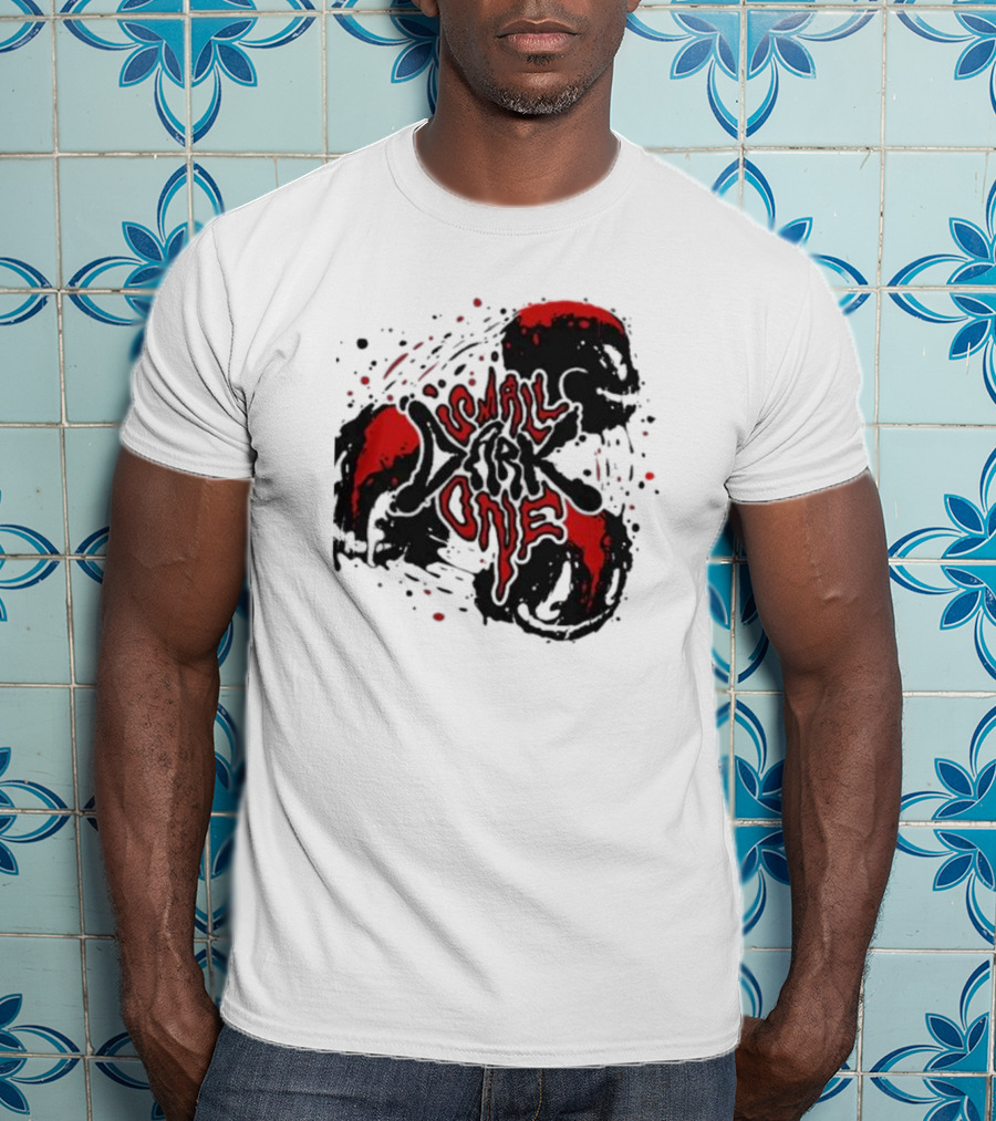 Small Dark One Ink Lil Darkie Symbolic Red And Black T-Shirt