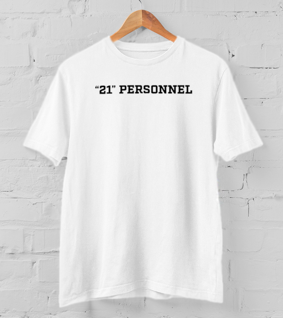 Kyle Juszczyk 21 Personnel NFL Football Strategy T-Shirt