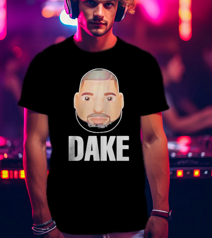 Dake Emoji Face Meme T-Shirt