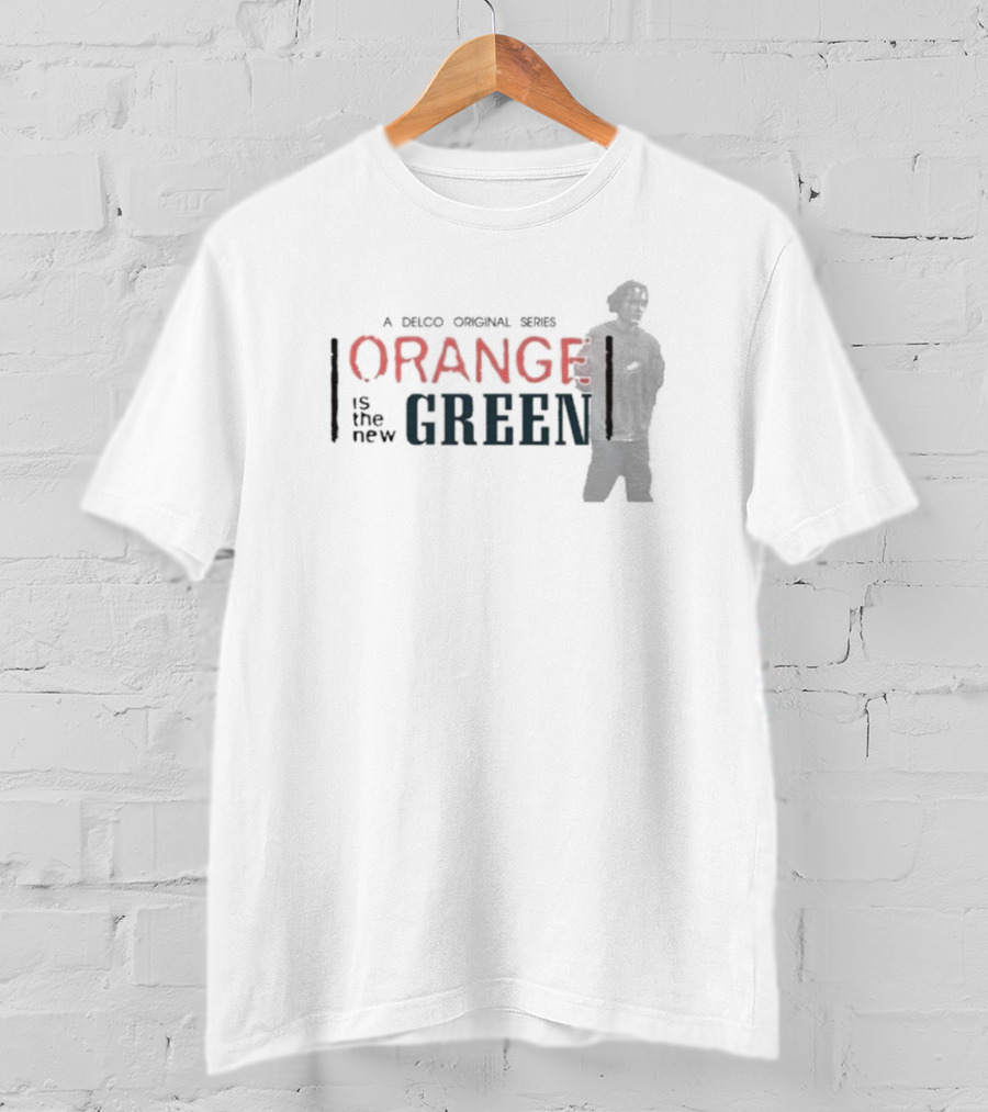 A Delco Original Series Orange Is The New Green Eagles Eagles Delco Criminal Captured T-Shirt